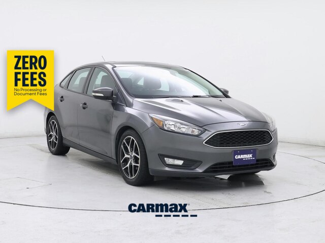 Gray 2018 Ford Focus Sedan Front-Wheel Drive Automatic