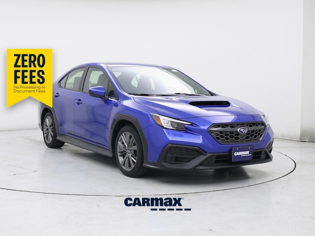 Blue 2022 Subaru WRX AWD Sedan All-Wheel Drive Manual