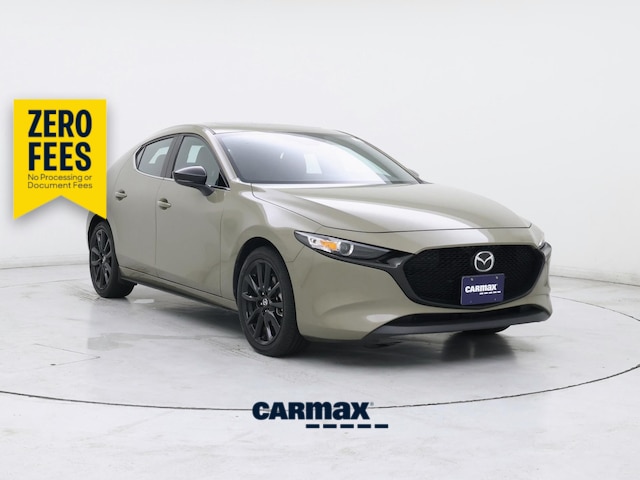 Brown (Tan) 2024 Mazda MAZDA3 2.5 S Carbon Turbo Hatchback AWD Hatchback All-Wheel Drive Automatic