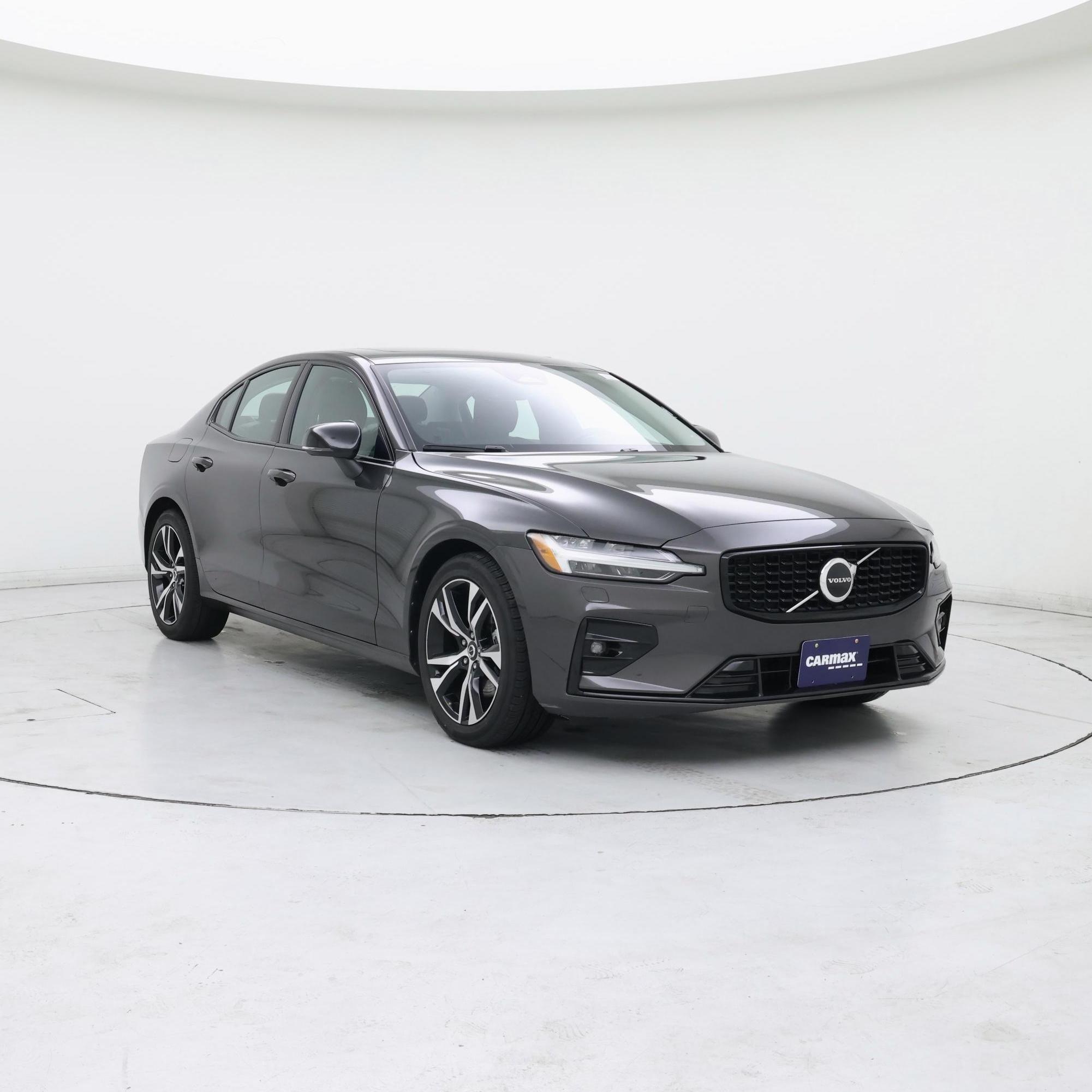 Gray 2025 Volvo S60 B5 Core AWD Sedan All-Wheel Drive Automatic