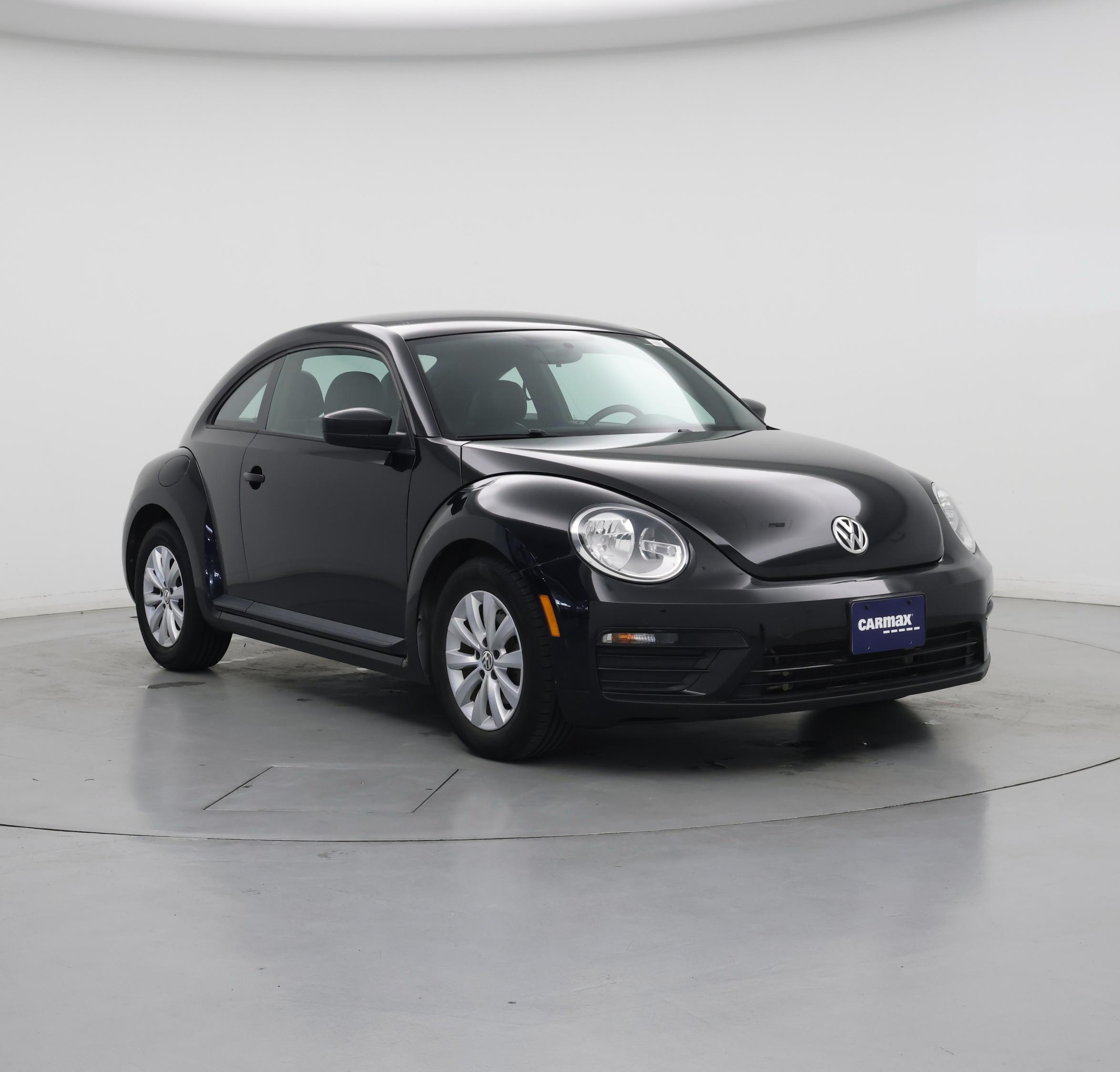Black 2017 Volkswagen Beetle Hatchback Front-Wheel Drive Automatic