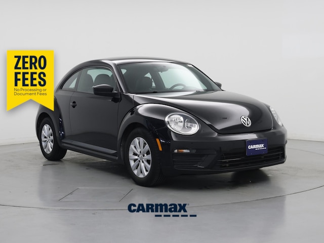 Black 2017 Volkswagen Beetle Hatchback Front-Wheel Drive Automatic