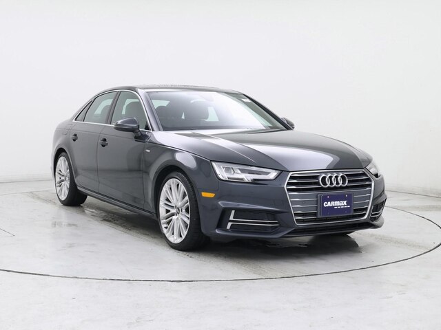 Blue 2018 Audi A4 2.0 TFSI ultra Premium Plus FWD Sedan Front-Wheel Drive Automatic