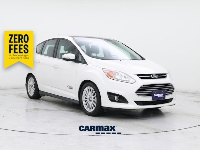 White 2016 Ford C-Max Energi SEL FWD Wagon Front-Wheel Drive Automatic