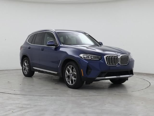 Blue 2022 BMW X3 sDrive30i RWD SUV / Crossover Rear-Wheel Drive Automatic