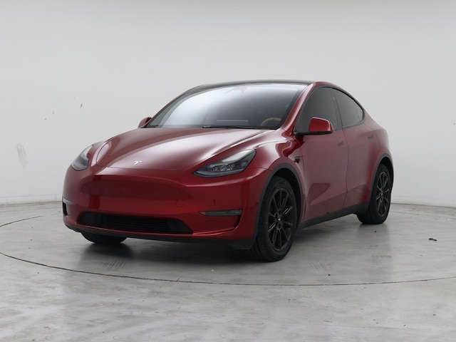 Red 2024 Tesla Model Y Long Range AWD SUV / Crossover All-Wheel Drive Automatic