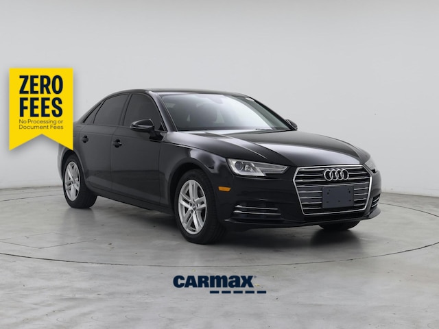 Black 2017 Audi A4 2.0T ultra Premium FWD Sedan Front-Wheel Drive Automatic