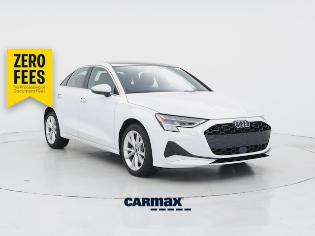 White 2025 Audi A3 quattro Premium 40 TFSI Sedan All-Wheel Drive Automatic
