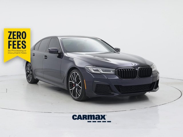 Black 2023 BMW 5 Series Sedan Rear-Wheel Drive Automatic