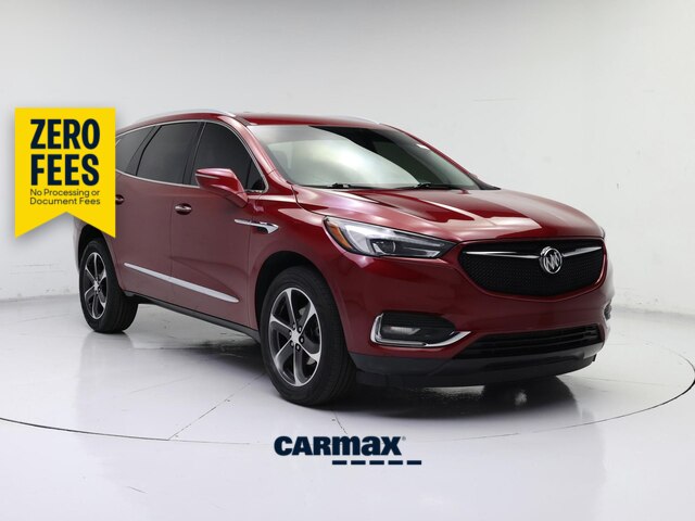 Red 2021 Buick Enclave Essence FWD SUV / Crossover Front-Wheel Drive Automatic