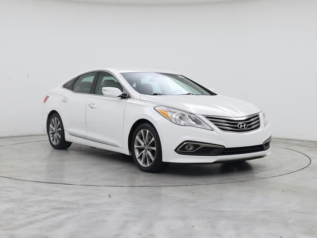 White 2016 Hyundai Azera FWD Sedan Front-Wheel Drive Automatic