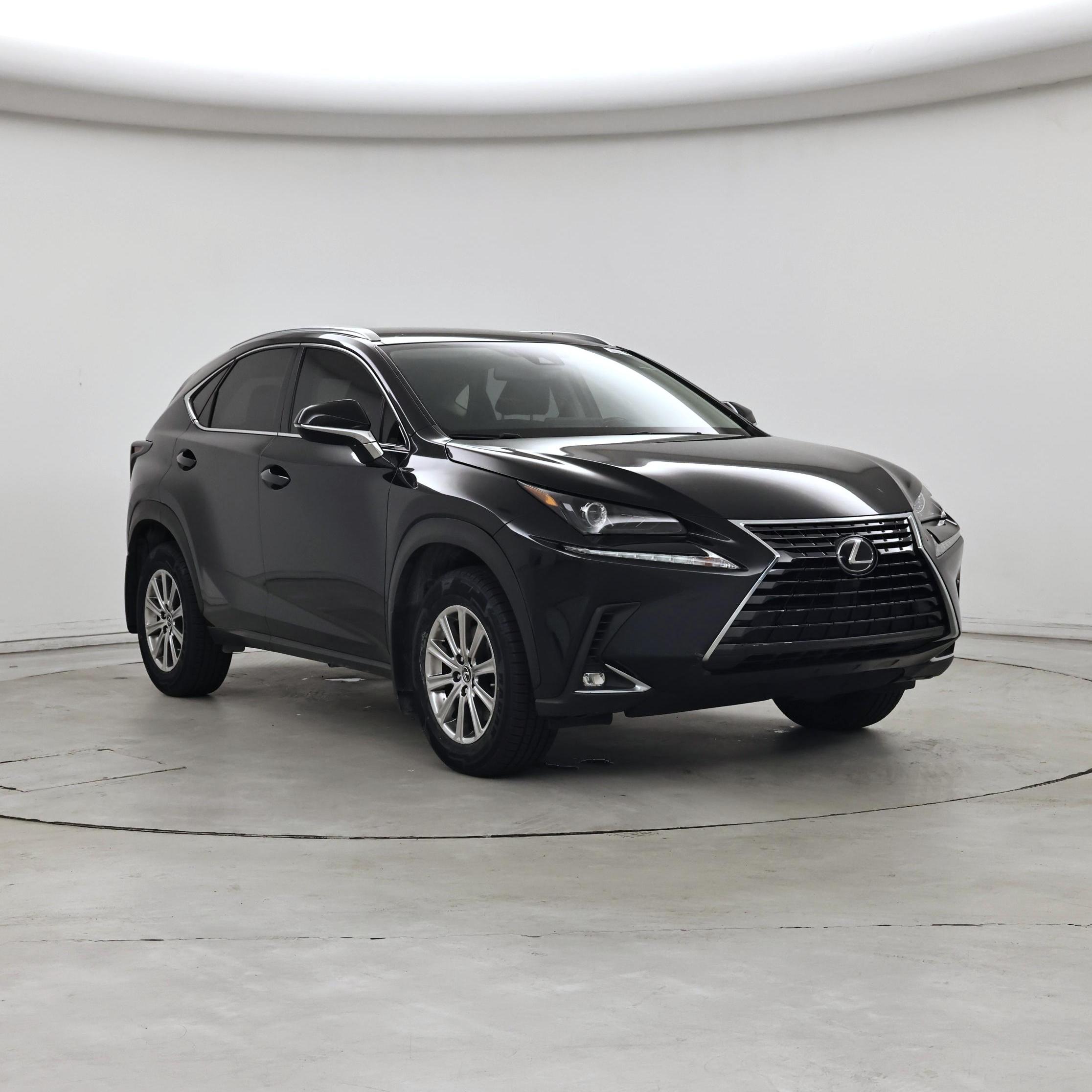 Black 2021 Lexus NX 300 FWD SUV / Crossover Front-Wheel Drive Automatic