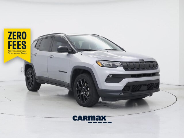 Silver 2022 Jeep Compass SUV / Crossover Four-Wheel Drive Automatic