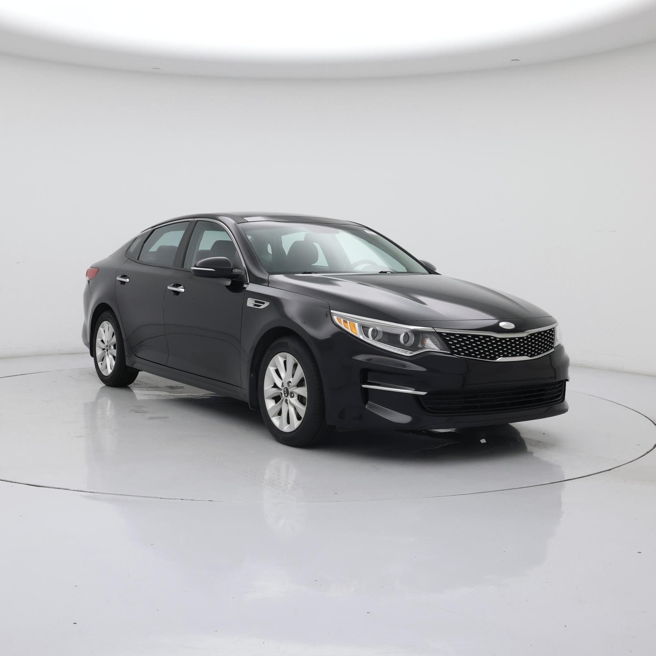 Black 2017 Kia Optima Sedan Front-Wheel Drive Automatic