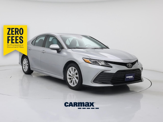 Silver 2022 Toyota Camry LE FWD Sedan Front-Wheel Drive Automatic