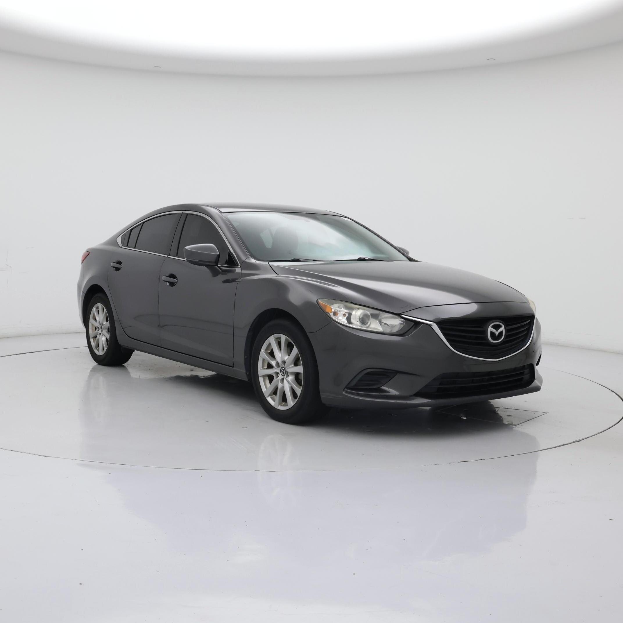 Gray 2017 Mazda MAZDA6 Sedan Front-Wheel Drive Automatic