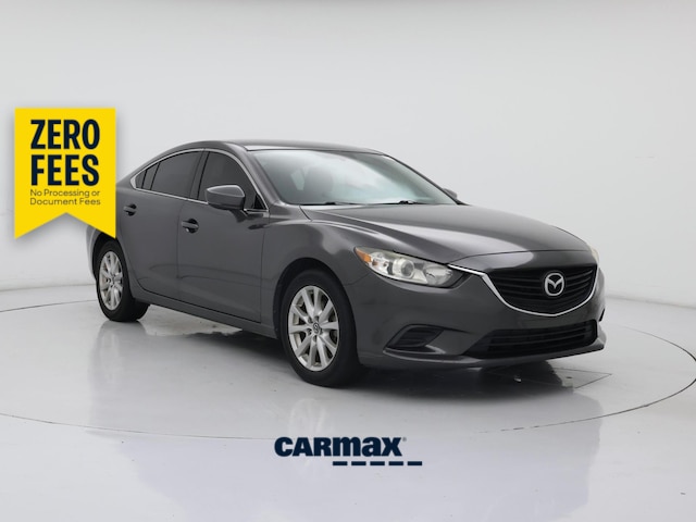 Gray 2017 Mazda MAZDA6 Sedan Front-Wheel Drive Automatic