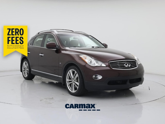 Red (Burgundy) 2015 INFINITI QX50 Journey AWD SUV / Crossover All-Wheel Drive Automatic