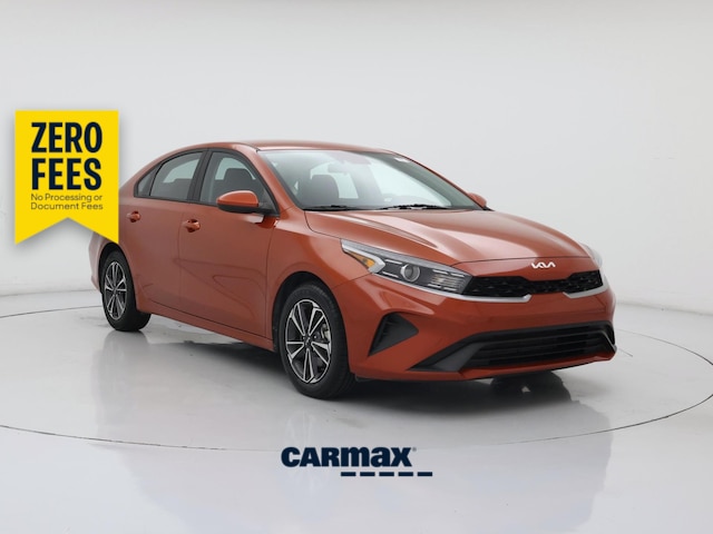 Orange 2024 Kia Forte Sedan Front-Wheel Drive Automatic