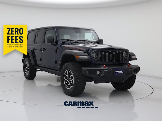 Blue 2025 Jeep Wrangler SUV / Crossover Four-Wheel Drive Automatic