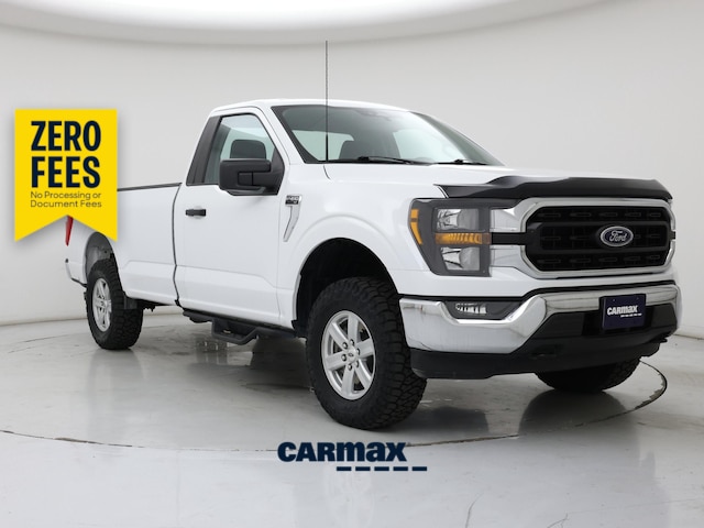 White 2023 Ford F-150 Pickup Truck Four-Wheel Drive Automatic
