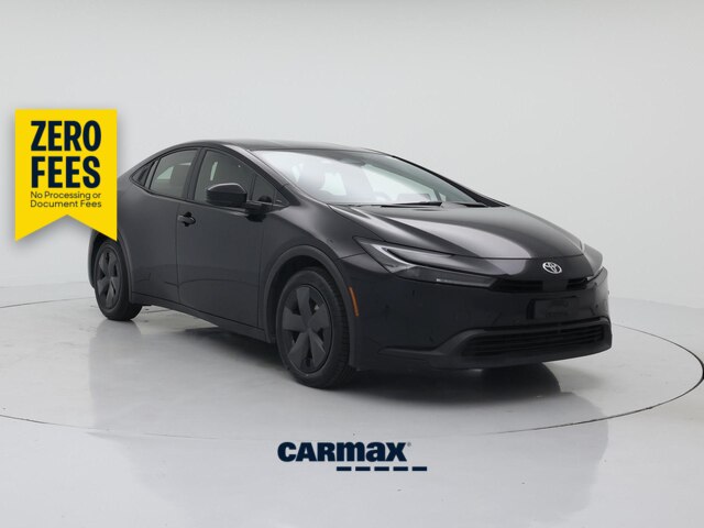 Black 2025 Toyota Prius Hatchback Front-Wheel Drive Automatic