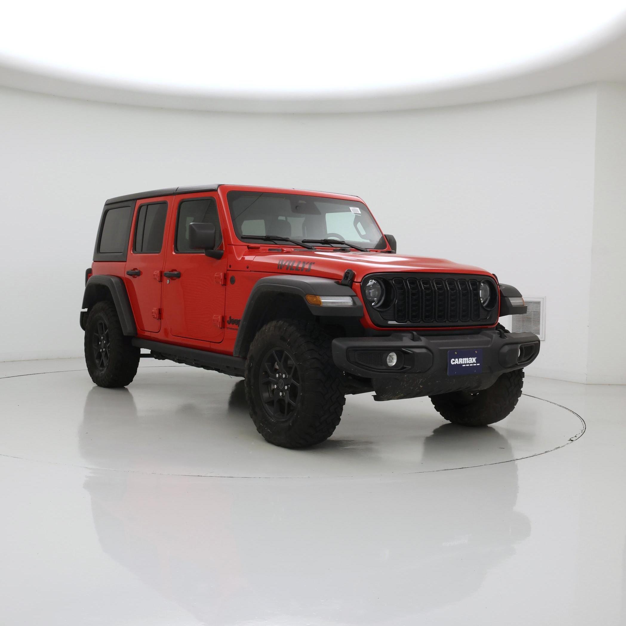 Red 2025 Jeep Wrangler SUV / Crossover Four-Wheel Drive Automatic