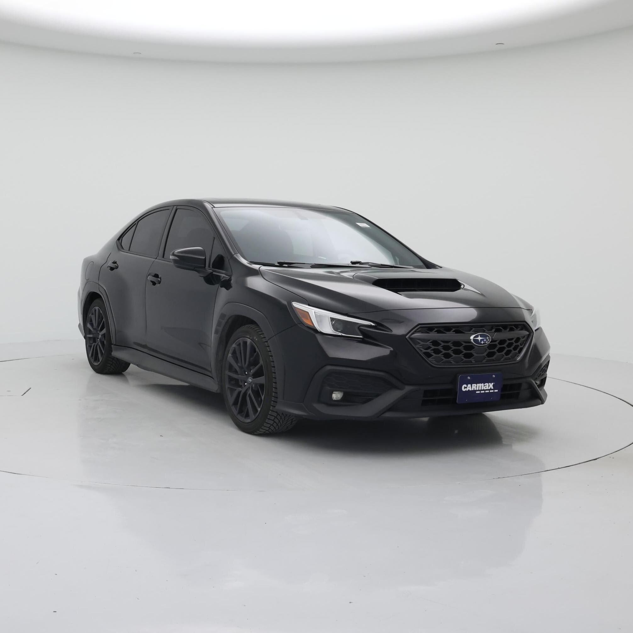 Black 2022 Subaru WRX Sedan All-Wheel Drive Manual