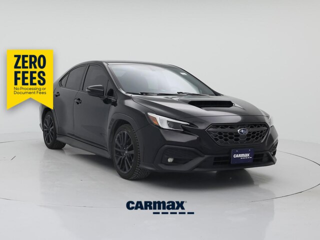 Black 2022 Subaru WRX Sedan All-Wheel Drive Manual