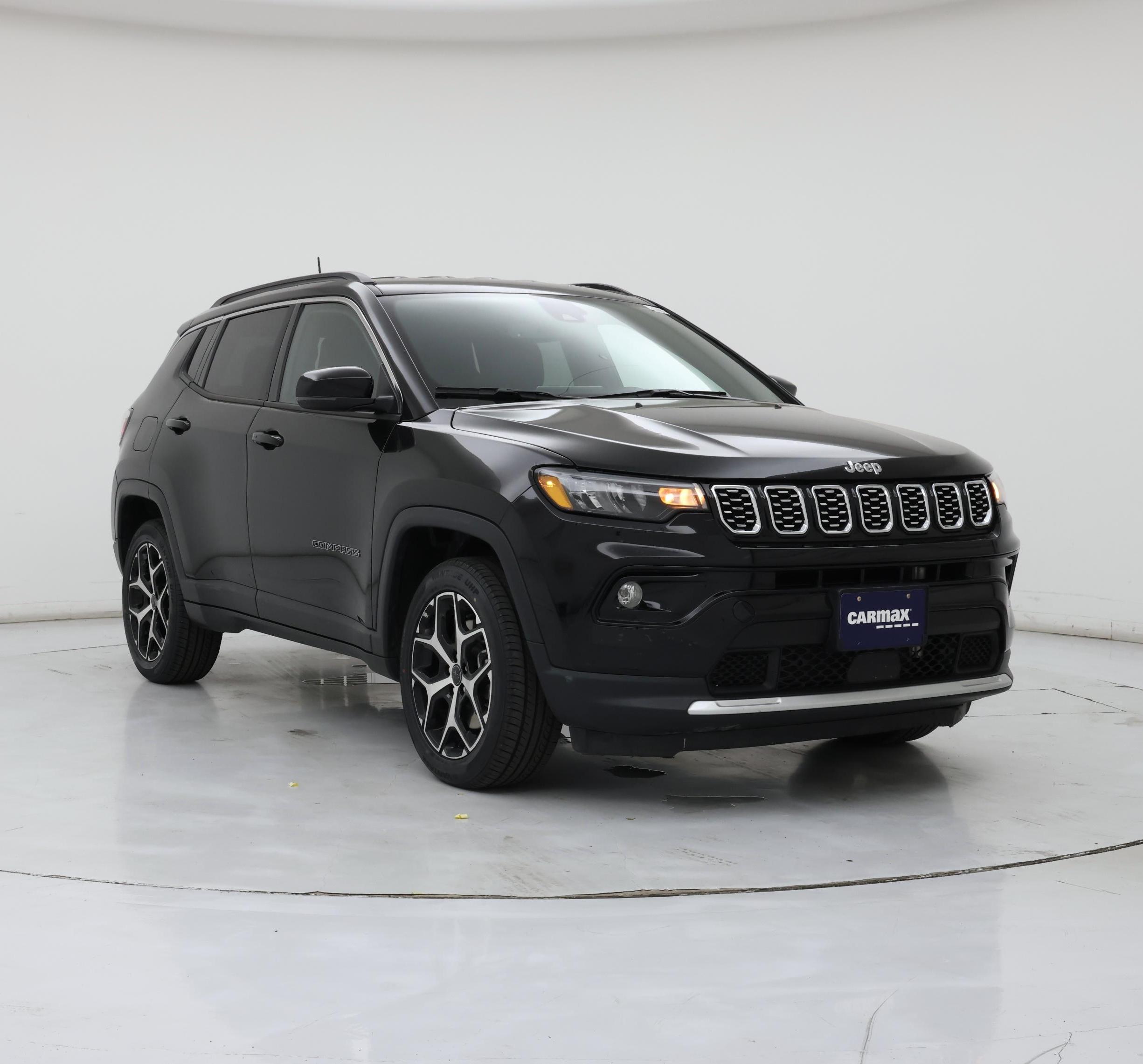 Black 2025 Jeep Compass SUV / Crossover Four-Wheel Drive Automatic