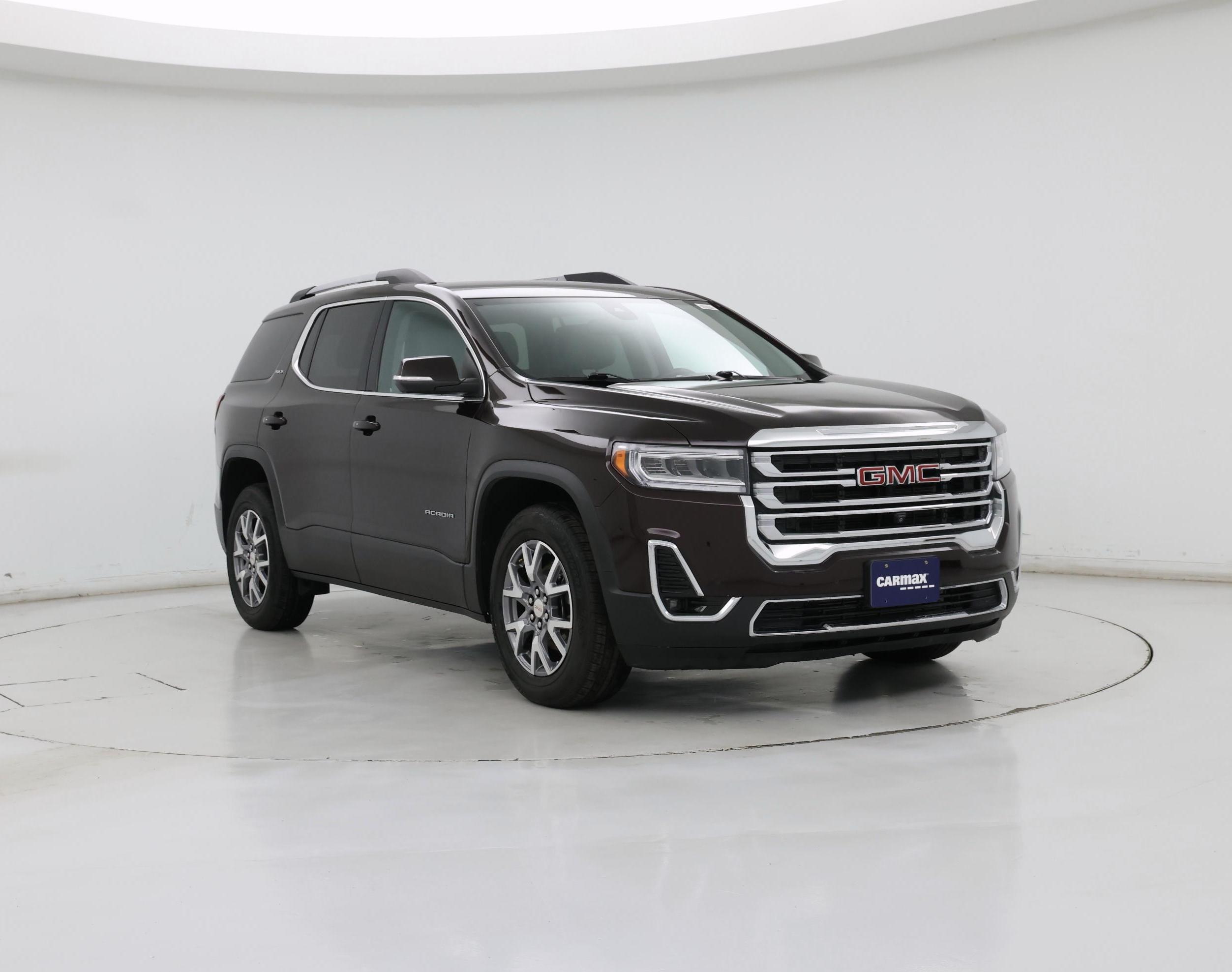 Red (Burgundy) 2021 GMC Acadia SUV / Crossover Four-Wheel Drive Automatic