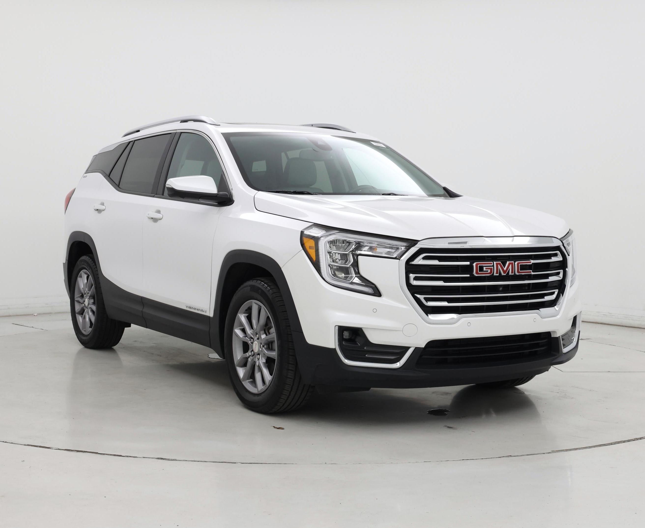 White 2022 GMC Terrain SUV / Crossover All-Wheel Drive Automatic