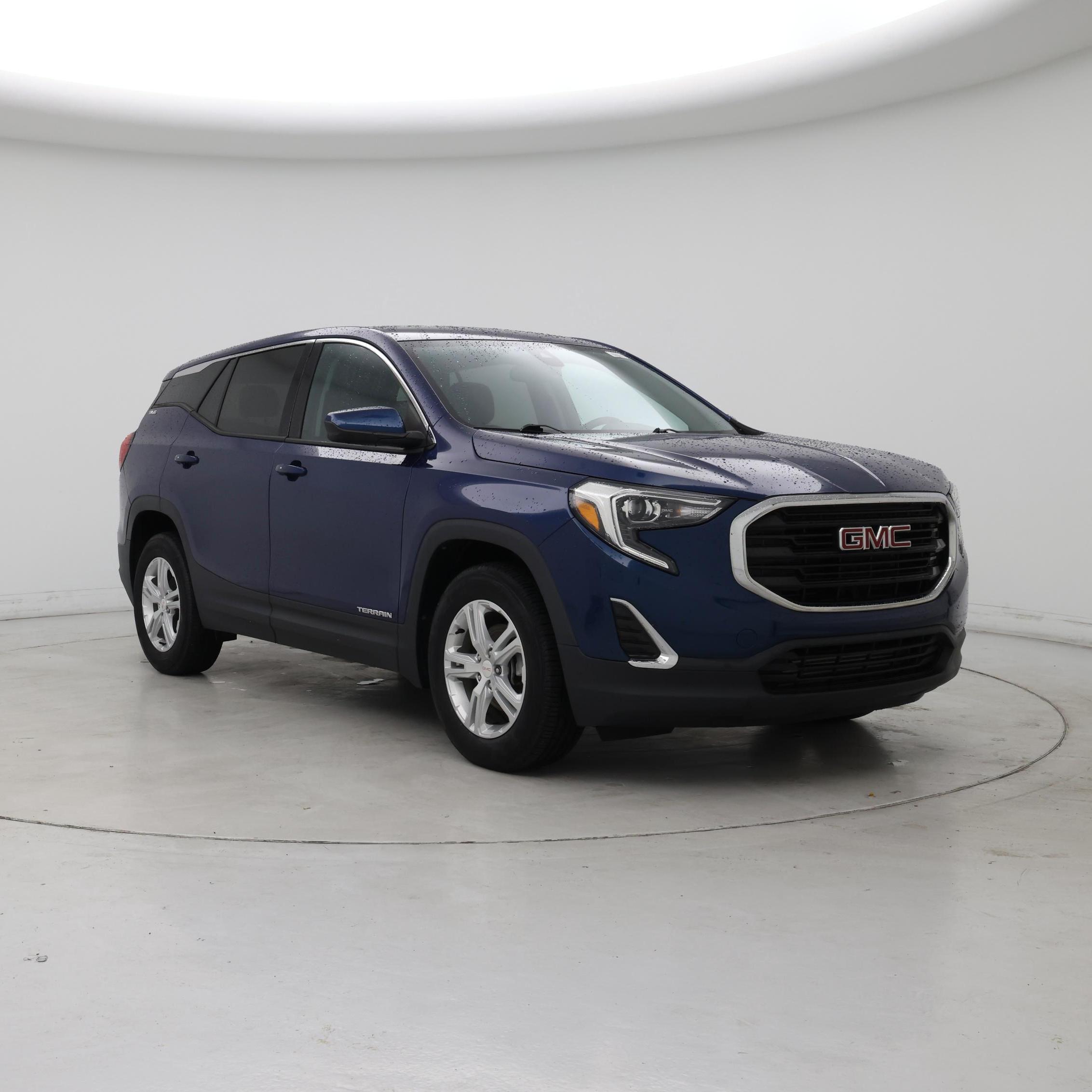 Blue 2020 GMC Terrain SUV / Crossover Front-Wheel Drive Automatic