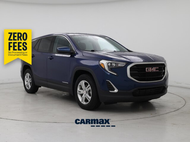 Blue 2020 GMC Terrain SUV / Crossover Front-Wheel Drive Automatic