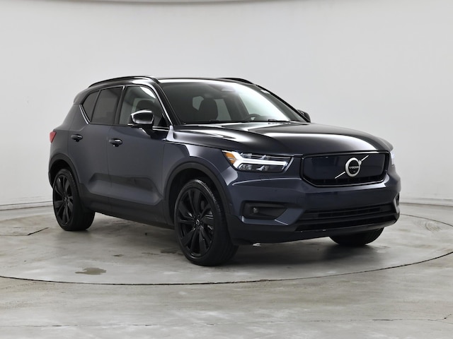 Blue 2022 Volvo XC40 Recharge Twin Plus eAWD SUV / Crossover All-Wheel Drive Automatic