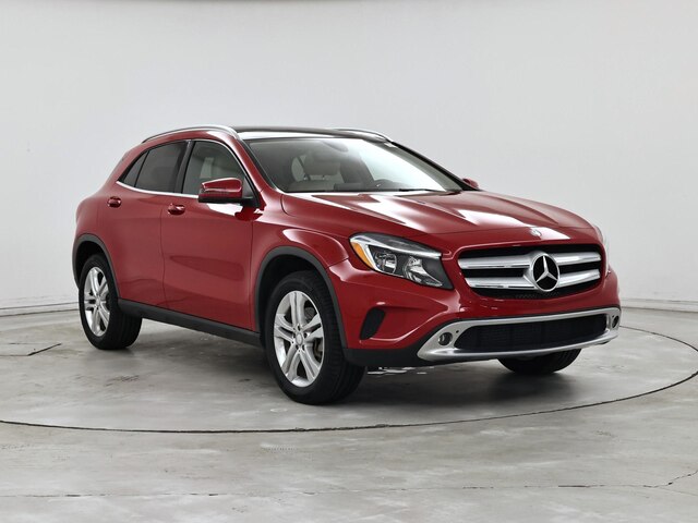 Red 2017 Mercedes-Benz GLA 250 4MATIC SUV / Crossover All-Wheel Drive Automatic