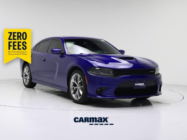 Blue 2022 Dodge Charger Sedan Rear-Wheel Drive Automatic