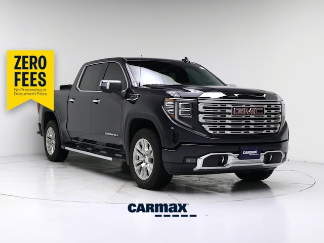Gray 2024 GMC Sierra 1500 Denali Crew Cab 4WD Pickup Truck Four-Wheel Drive Automatic