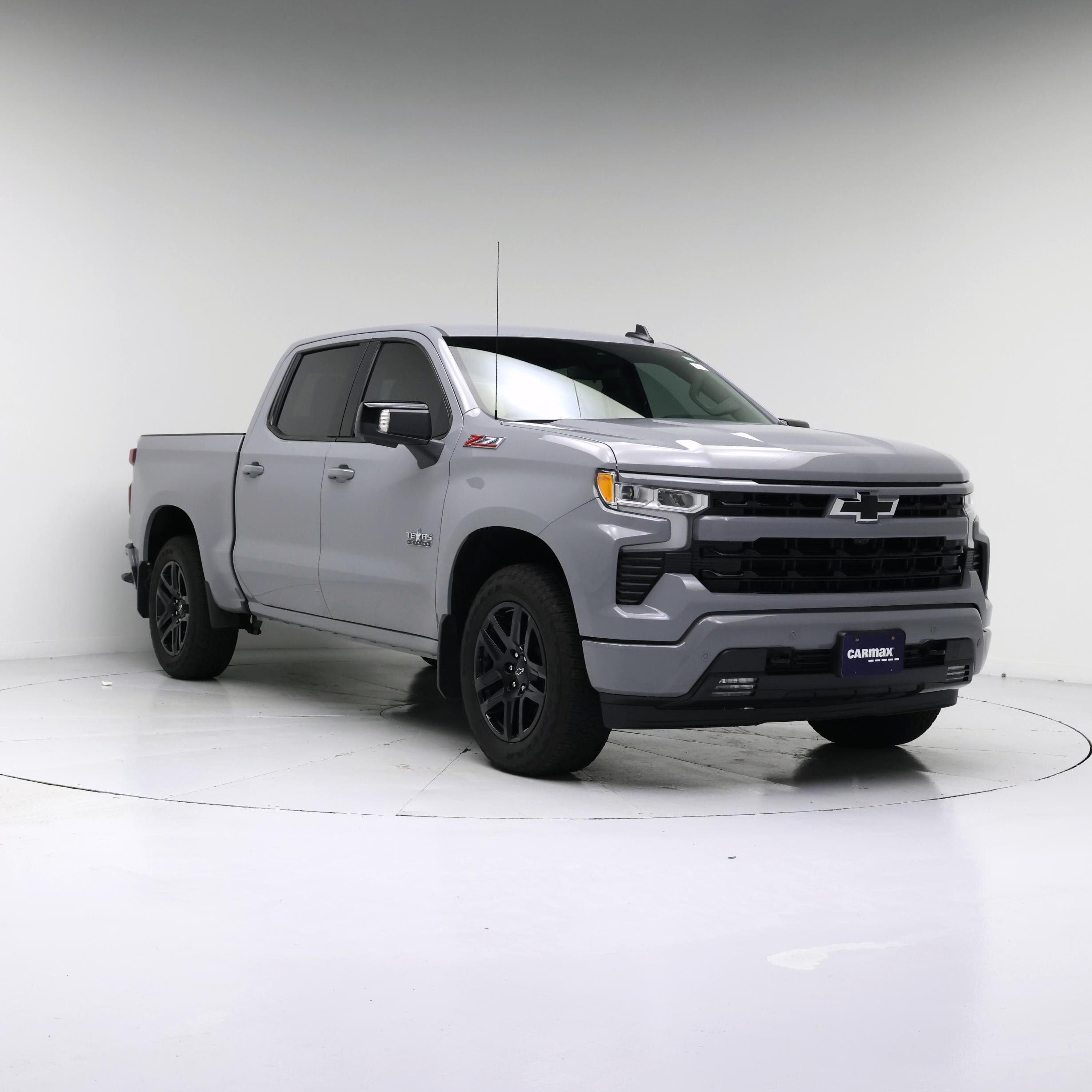 Gray 2025 Chevrolet Silverado 1500 Pickup Truck Four-Wheel Drive Automatic