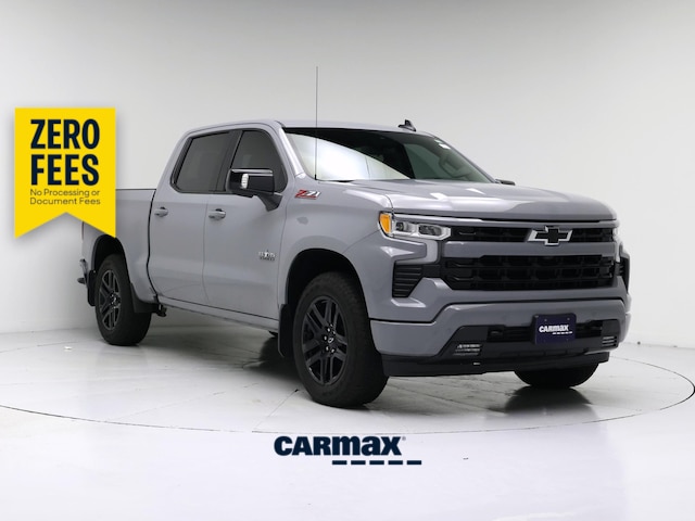 Gray 2025 Chevrolet Silverado 1500 Pickup Truck Four-Wheel Drive Automatic