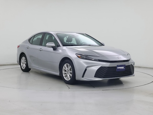 Silver 2025 Toyota Camry LE FWD Sedan Front-Wheel Drive Automatic