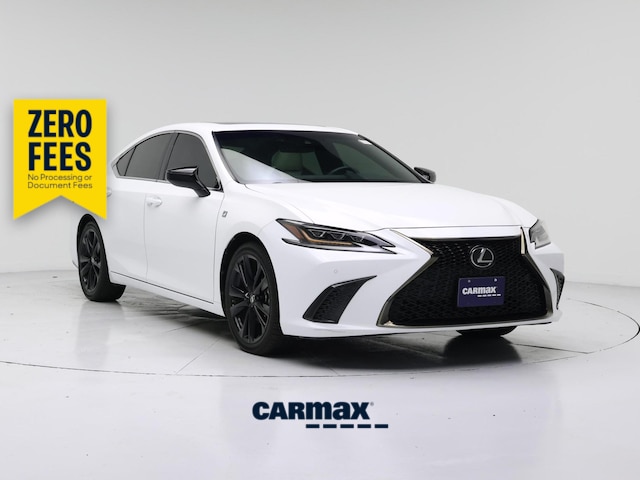 White 2021 Lexus ES 350 F Sport FWD Sedan Front-Wheel Drive Automatic