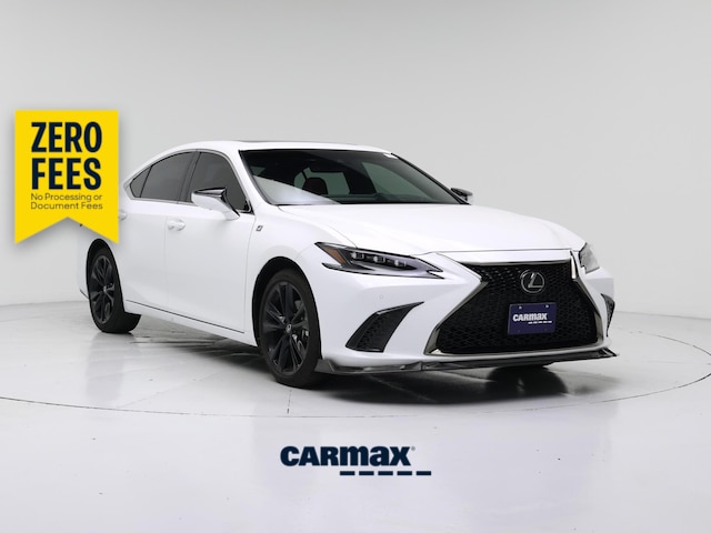 White 2024 Lexus ES 350 F Sport Handling FWD Sedan Front-Wheel Drive Automatic
