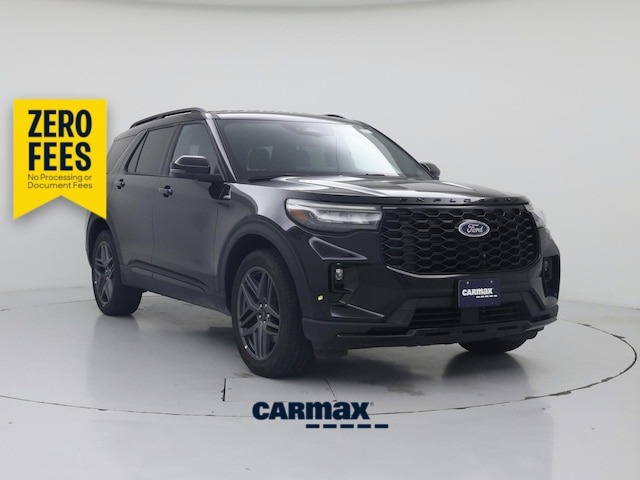 Black 2025 Ford Explorer ST-Line AWD SUV / Crossover All-Wheel Drive Automatic