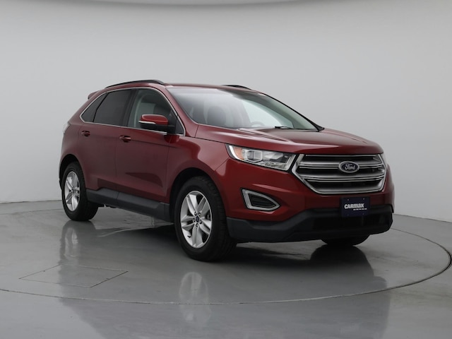Red 2015 Ford Edge SEL AWD SUV / Crossover All-Wheel Drive Automatic