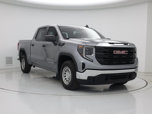 Gray 2025 GMC Sierra 1500 Pro Crew Cab RWD Pickup Truck 4X2 Automatic