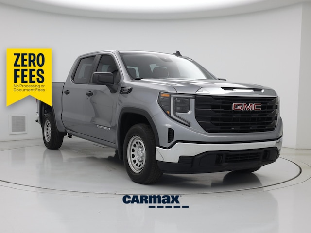 Gray 2025 GMC Sierra 1500 Pro Crew Cab RWD Pickup Truck 4X2 Automatic