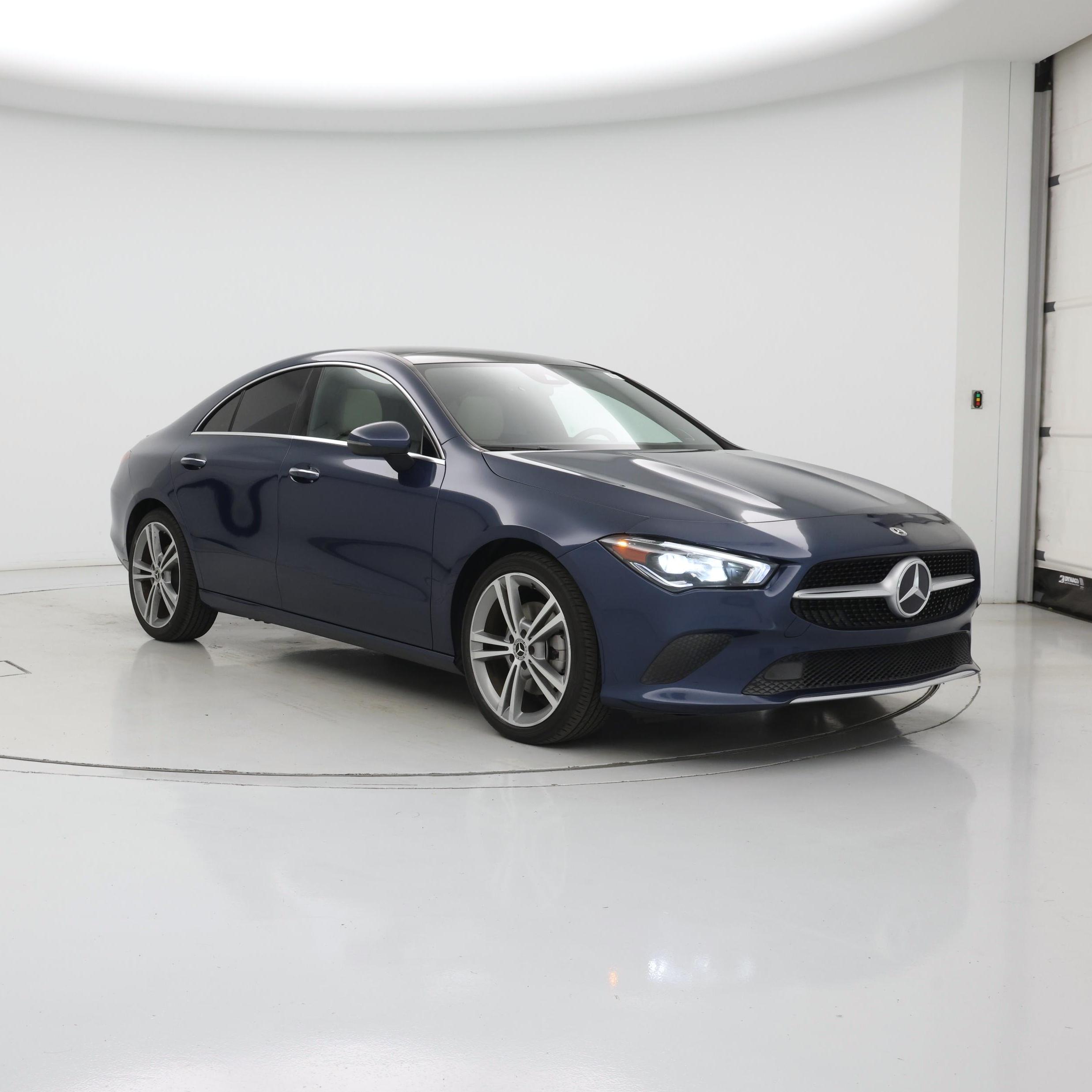 Blue 2022 Mercedes-Benz CLA Coupe Front-Wheel Drive Automatic