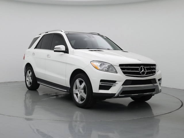 White 2015 Mercedes-Benz M-Class ML 350 SUV / Crossover Rear-Wheel Drive Automatic