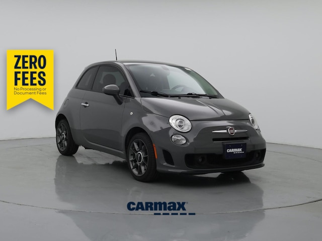 Gray 2019 FIAT 500 Pop Hatchback FWD Hatchback Front-Wheel Drive Manual